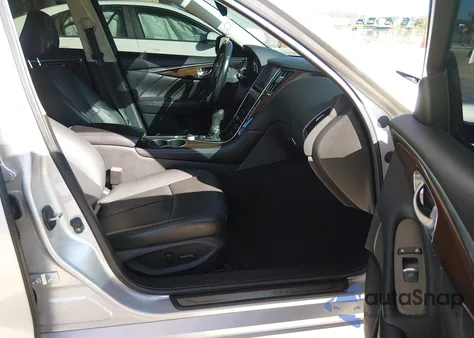 2018 Infiniti Q50 3.0T Luxe z USA, uszkodzony, nr VIN JN1EV7AP2JM354899